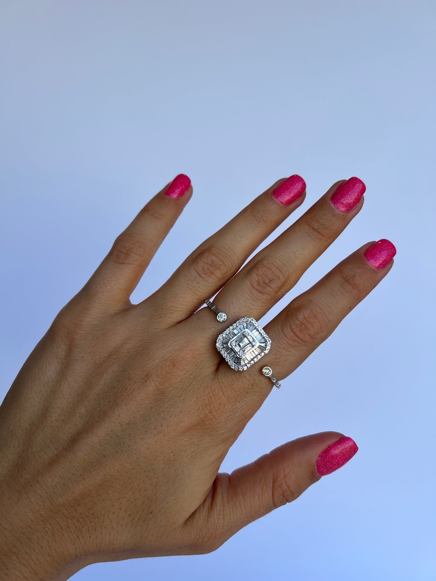 Eleganté Anillo Doble