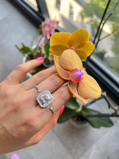 Eleganté Anillo Doble