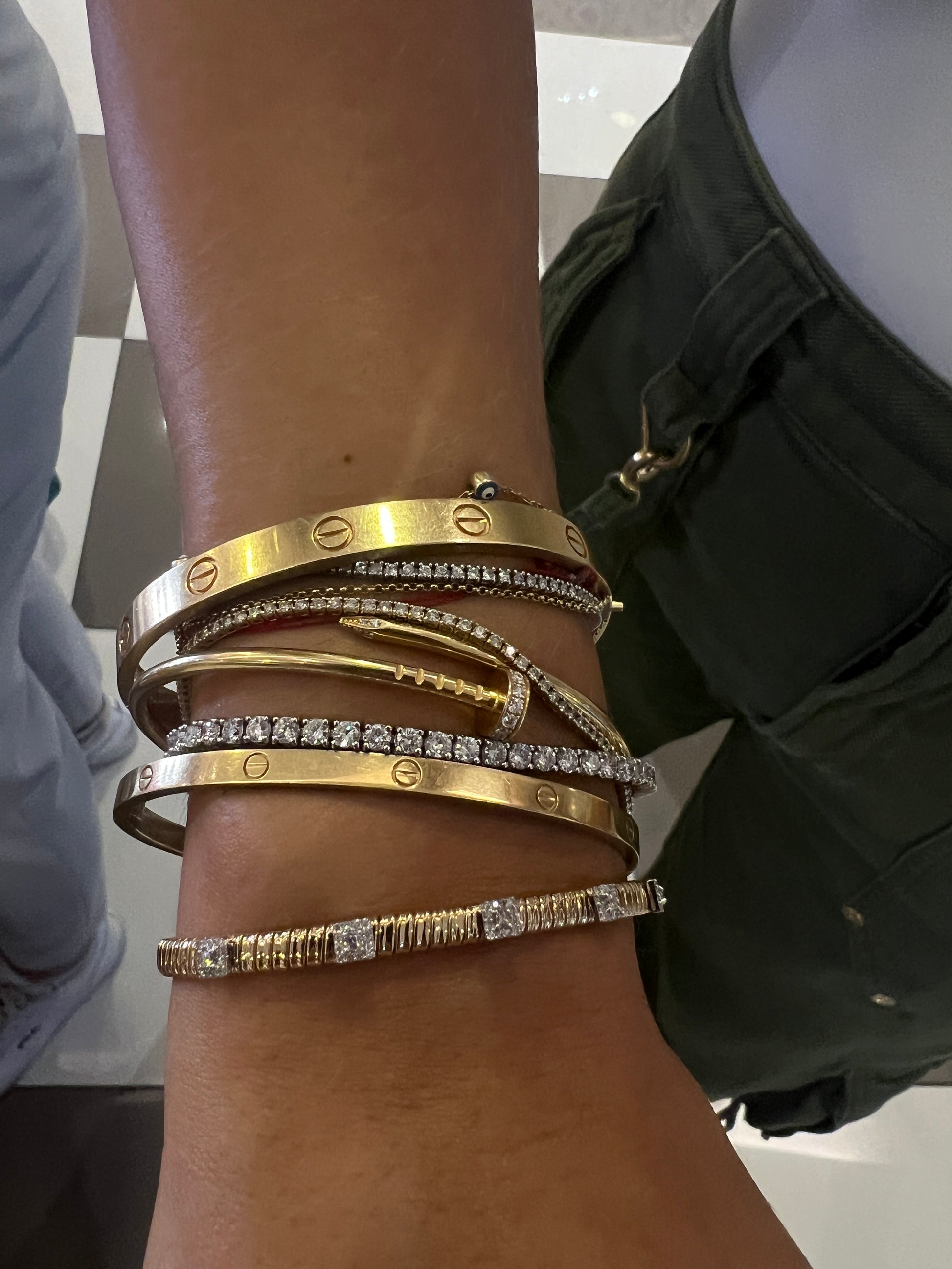 Diamond Bangle