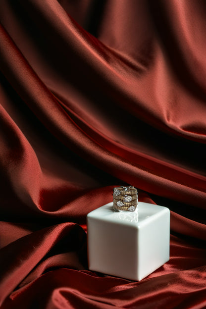 Triple Chunky Anillo