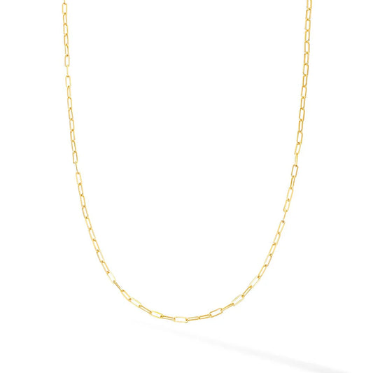 Paper clip necklace