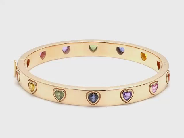 Sapphire bangle